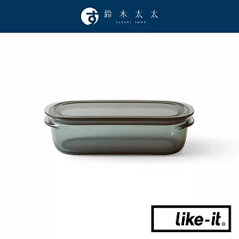 【LIKE-IT】耐冷熱清透密封萬用保鮮盒 520ml 共2色- 深灰 | 鈴木太太公司貨