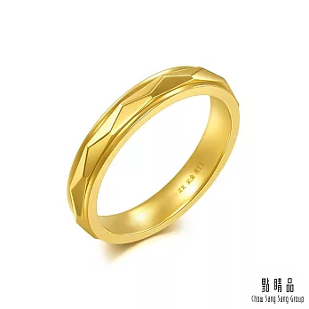 【點睛品】流轉光芒 黃金戒指 _計價黃金(港圍15)