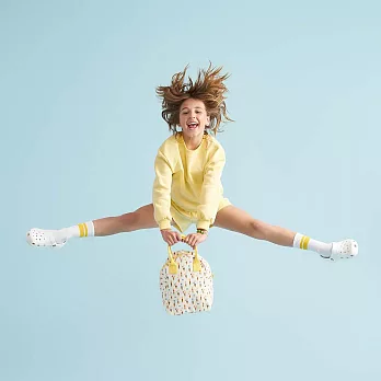 【加拿大Fluf有機棉】拉鍊隨手袋- 甜筒派對