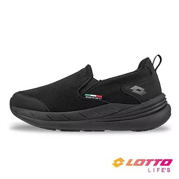 【LOTTO 義大利】男 EASY FLOW4 止滑健步鞋- 25.5cm 黑