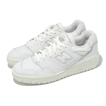 New Balance NB 休閒鞋 550 女鞋 白 全白 小白鞋 復古 NB 紐巴倫 BBW550EC-B 22.5cm WHITE