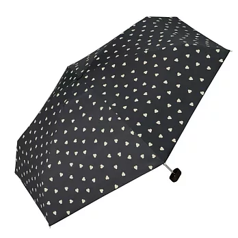 【官方直營】日本Wpc.經典愛心手動輕巧便攜遮光降溫傘  黑糖蜜戀