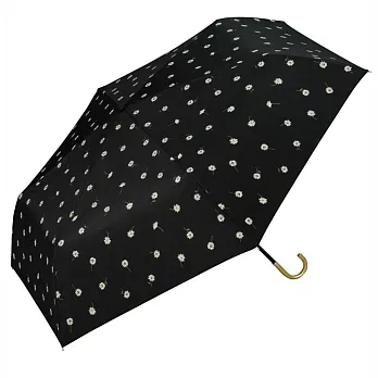 【官方直營】日本Wpc.雛菊花園大傘面手動遮光降溫傘  黑色