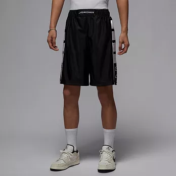 NIKE AS M J BRK CAT SCRATCH SHORT 男休閒短褲-HV0561011 L 黑色