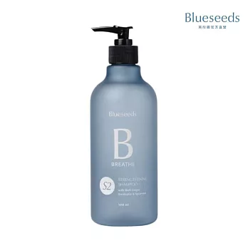 【Blueseeds 芙彤園】S2 月桃尤加利葉薄荷強健洗髮露 500ml｜中油性適用