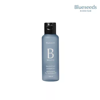 【Blueseeds 芙彤園】尤加利葉茶樹薄荷均衡洗髮露 100ml｜中油性適用