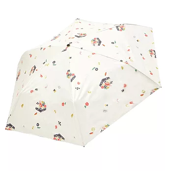 【RAINSTORY】黑膠降溫手開輕細口紅傘(幕之內弁当)