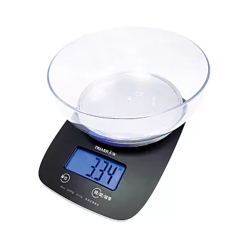 三箭牌 電子料理秤(3KG)附透明秤盆1200ml BEB-3030