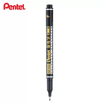 PENTEL NFS410 超極細油性筆 0.4  黑