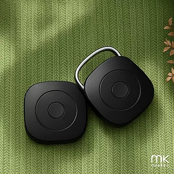 meekee 藍牙追蹤定位器 (蘋果認證) 2入組 黑色