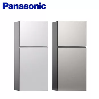 Panasonic 國際牌 雙門422L鋼板冰箱NR-B426TV 含標準安裝與回收舊機 燦雪白(W)