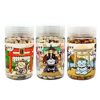 【大吉福貓】新鮮迷你凍乾35-50g/入-3入組(貓凍乾/雞肉凍乾/鱈魚凍乾/鮭魚凍乾) 鱈魚35g