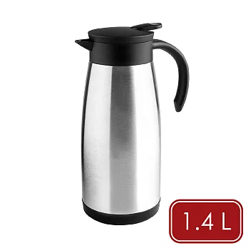 《ibili》按壓式雙層不鏽鋼保溫壺 - 1.4L