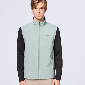 【荒野wildland】男彈性超輕三層山旅機能背心216玉璽綠 M 216玉璽綠