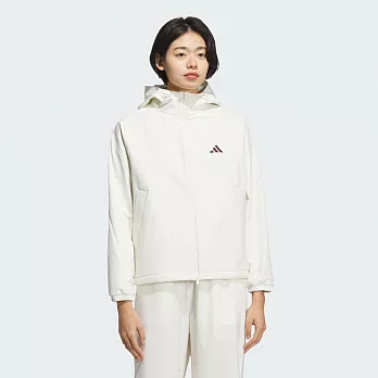 ADIDAS MS SOFTSHELL JK 女 連帽外套-KC0055 M 白色