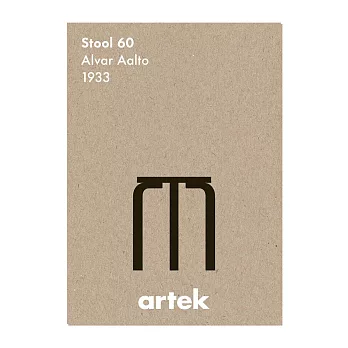 Artek Icon Posters 經典設計海報（Stool 60）