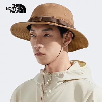 THE NORTH FACE HORIZON BREEZE BRIMMER 男女 防曬漁夫帽-NF0A5FXF5K2 L-XL 棕色