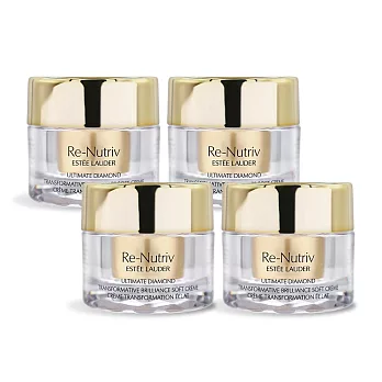 ESTEE LAUDER 雅詩蘭黛 白金級黑鑽松露逆時煥顏霜(15ml)X4-公司貨