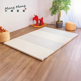 【Mang Mang 小鹿蔓蔓】兒童4cm抗菌摺疊地墊(跳石系列) 跳石灰