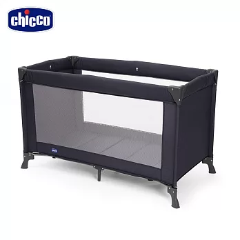 CHICCO goodnight輕旅折疊嬰兒遊戲床 湖水藍