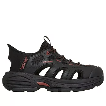 Skechers 思克威爾 Fairport [205475BLK] 男 休閒 涼鞋 寬楦 拖鞋 黑 26cm 黑
