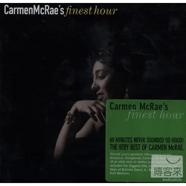 博客來-Carmen McRae / Finest Hour
