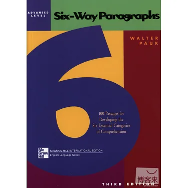 博客來-Six-Way Paragraphs: Advanced Level