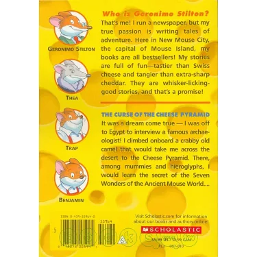 Geronimo Stilton Book 2: The Curse of the Cheese Pyramid by Geronimo Stilton:  9780739339138