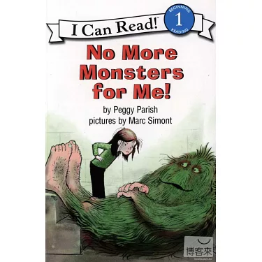 -No More Monsters for Me! Book and CDI Can Read Level 1