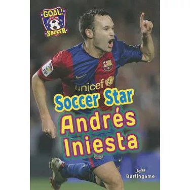 Soccer Star Andrés Iniesta by Jeff Burlingame