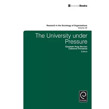 博客來-The University Under Pressure