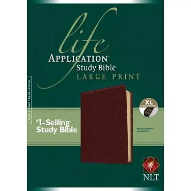 NLT Boys Life Application Study Bible - LeatherLike, Neon Cross