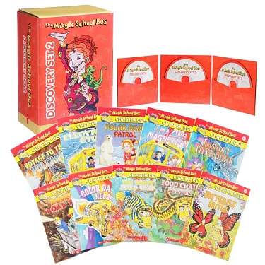 博客來-Magic School Bus Discovery Set 2 (10 titles with MP3)
