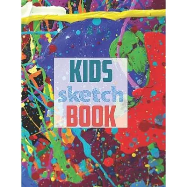 Drawing Pad Paper for Kids: Large Sketch Book for Drawing Practice, 110  Pages 8.5 x 11, Blank Paper Sketchbook for Kids Age 2, 3, 4,5,6,7,8,9,10,11