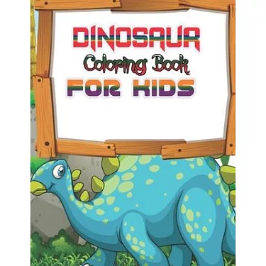 dinosaur coloring book for 5 year old: coloring book,8.5''x11