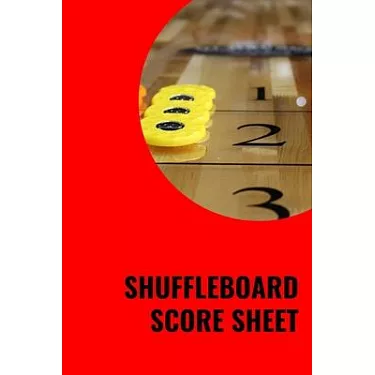 Shuffleboard Score Sheet: Shuffleboard league record Shuffleboard