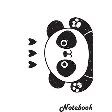 Kawaii Panda Notebook: Cute Panda Bear Gift For Panda Lovers Lined 120  Pages 6x9 Journal