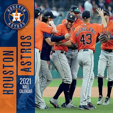 Houston Astros 2023 12x12 Team Wall Calendar 