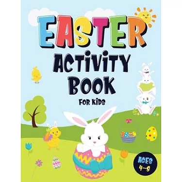 Easter Activity Book for Kids Ages 4-8