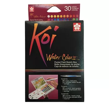 Koi Watercolor 24 Color Set