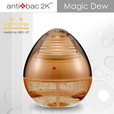 antibac2K 安體百克空氣洗淨機 DEW 水滴型系列 橘色