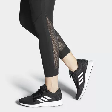 博客來-Adidas Edge Lux 4 [FV6354] 女鞋運動休閒慢跑透氣彈性避震訓練穿搭愛迪達黑白