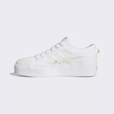 博客來-Adidas Nizza Platform W [FX9179] 女鞋運動休閒經典復古帆布