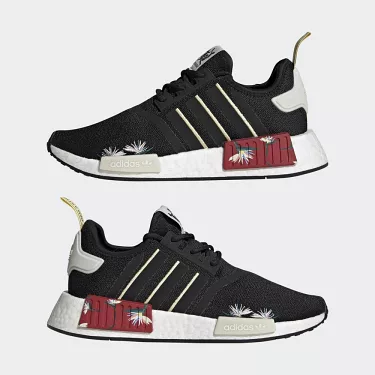 adidas gazelle silver green womens adidas Nmd R1 Cloud White Acid Red (Women's) main image 1