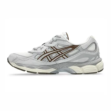博客來-Asics 亞瑟士GEL-NYC [1203A383-114] 男運動休閒鞋舒適灰棕23.5 