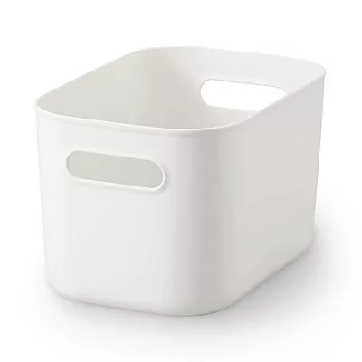 【MUJI 無印良品】軟質聚乙烯收納盒/半/中約寬18×深25.5×高16cm