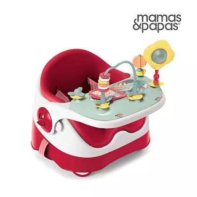 Mamas & Papas 三合一都可椅(小丑紅)+好好玩樂盤