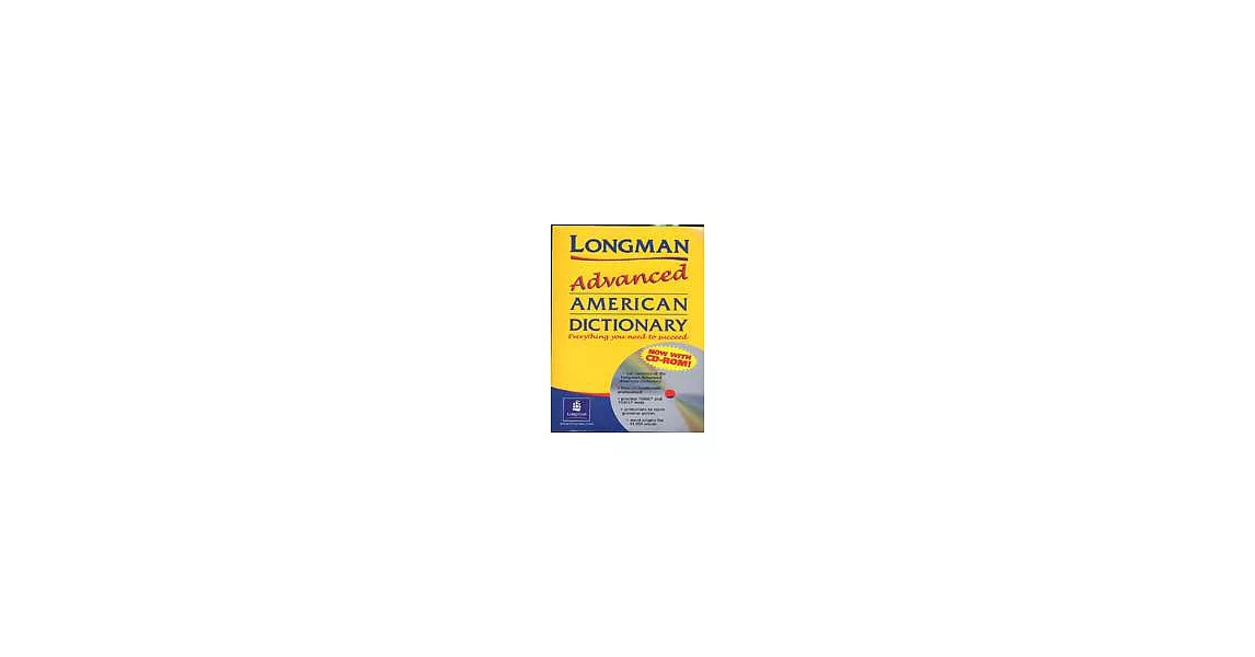 Longman Advanced American Dictionary(附CD-ROM) | 拾書所
