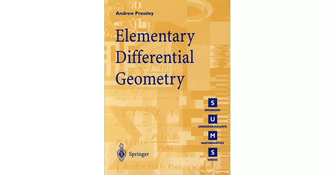 Elementary Differential Geometry