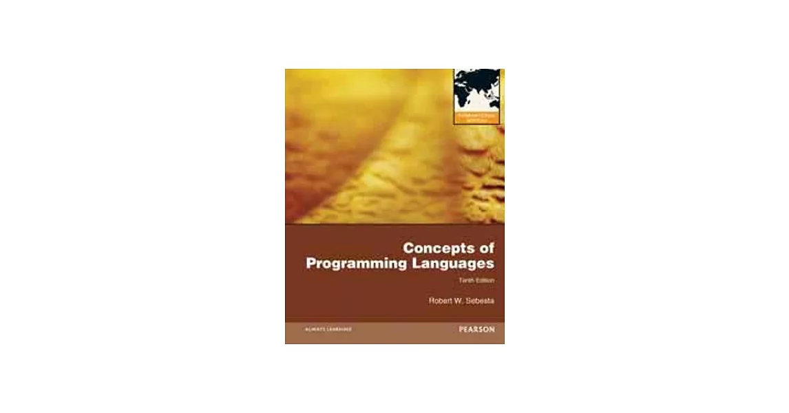 CONCEPTS OF PROGRAMMING LANGUAGE 10/E (V-PIE) | 拾書所